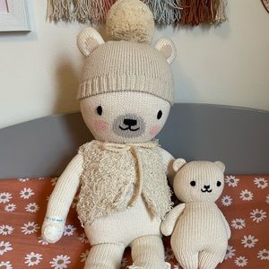 20” Cuddle + Kind Stella EUC & Baby Polar Bear NWT